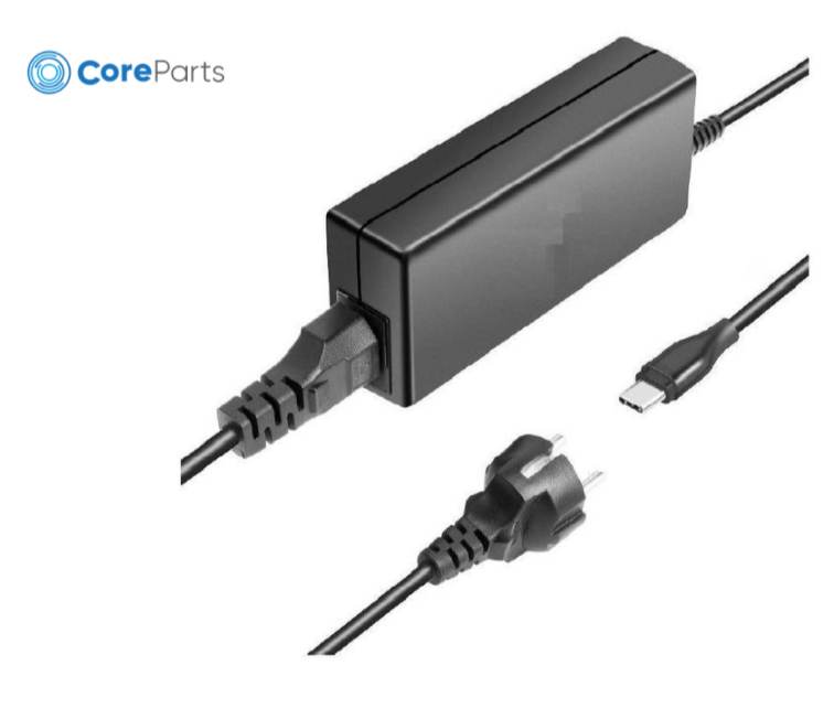 CoreParts 90W USB-C Virtalähde / Laturi 15-20V 3-4.5A PD 3.0